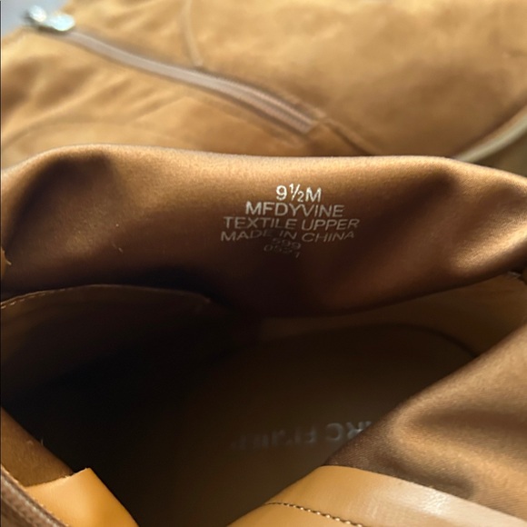 Brown Ankle Boots Marc Fisher Dyvine 9.5 , light brown congac - Picture 5 of 6